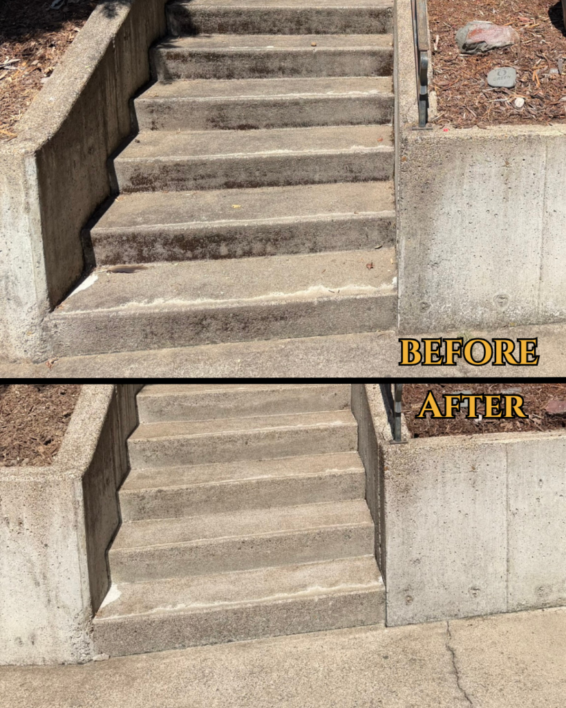 pressure washing